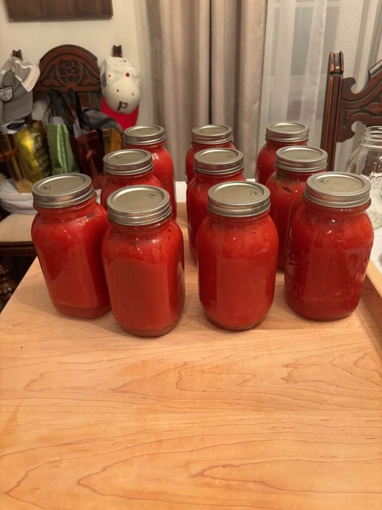 Homemade Tomato Sauce Recipe