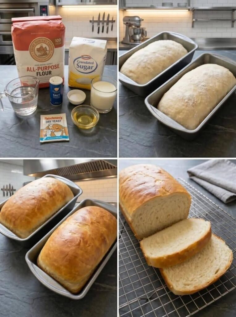 Homemade White Sandwich Bread